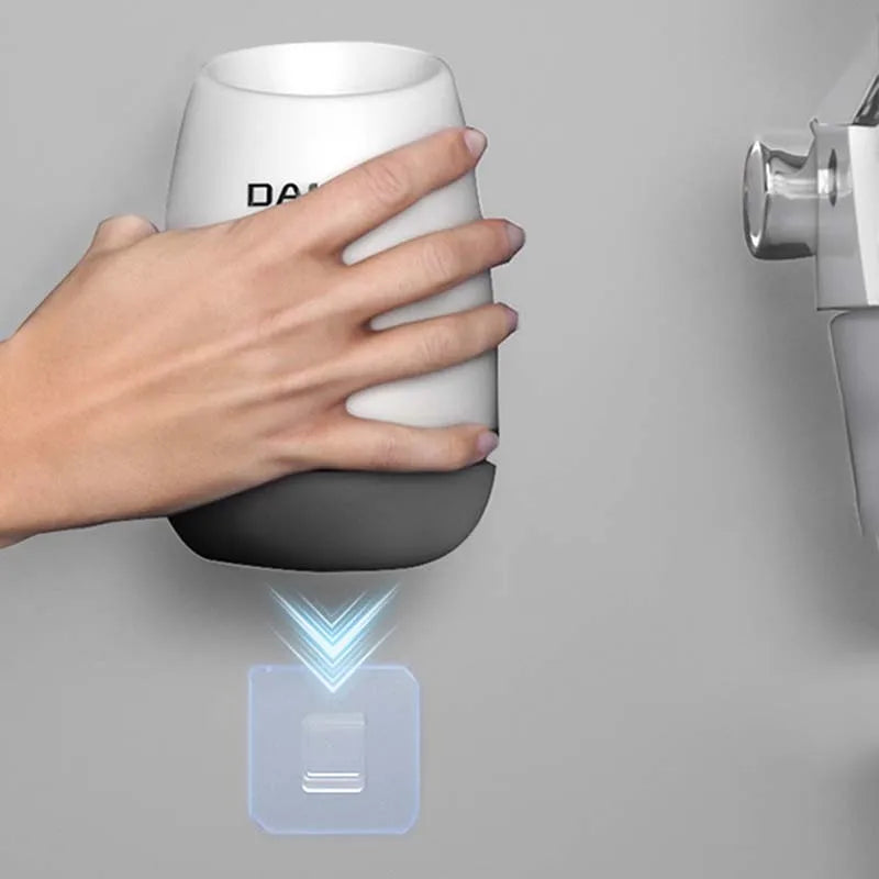 TPR Silicone Head Toilet Brush Clean Tools Wall-Mount Or Floor-Standing Quick Draining Cleaning Brush Bathroom Accessories