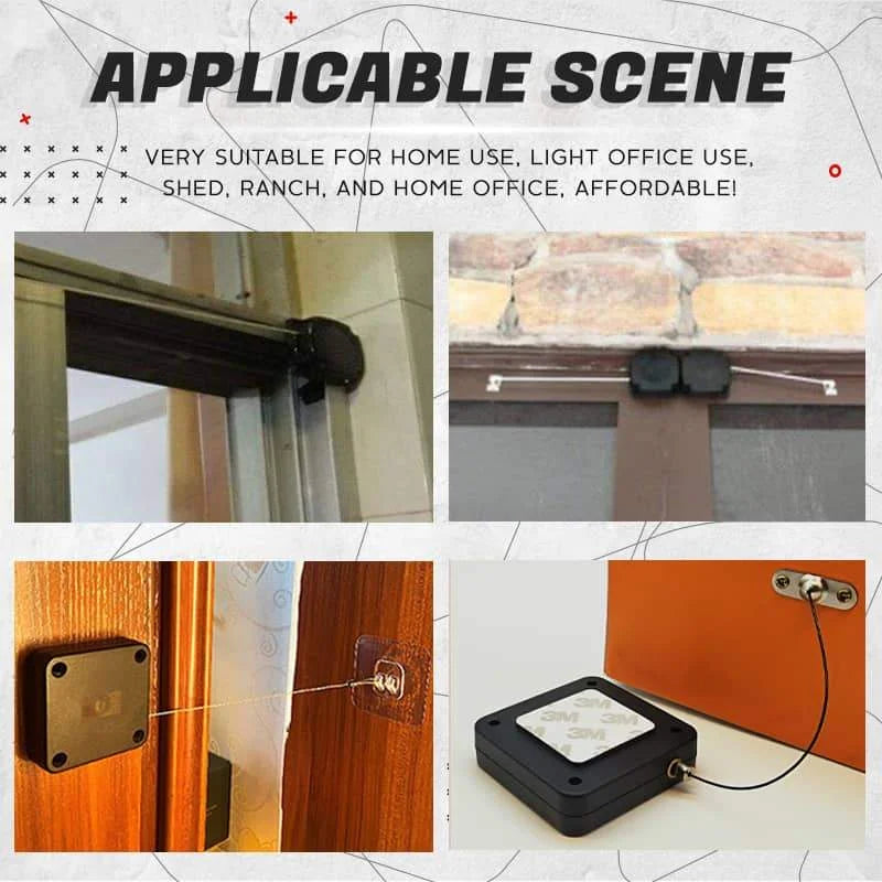 Door Closer Punch-Free Automatic Door Closers For Drawers Rawstring Door Closer Bracket Door Automatic Closer