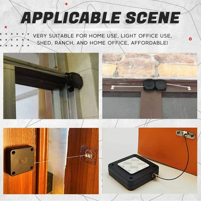 Door Closer Punch-Free Automatic Door Closers For Drawers Rawstring Door Closer Bracket Door Automatic Closer