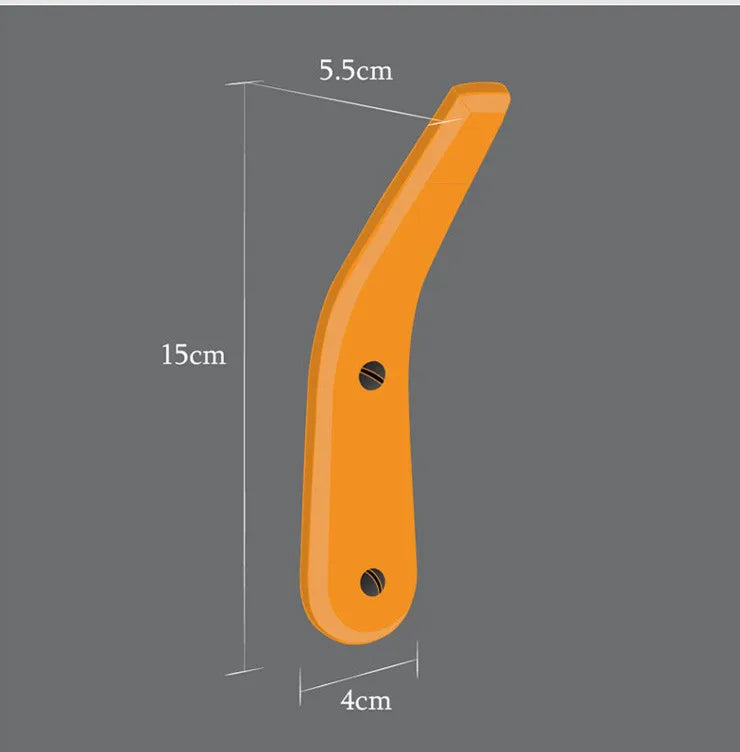 Nordic solid wood hook fitting room children's room wooden coat hook coat hook single hook 3pcs