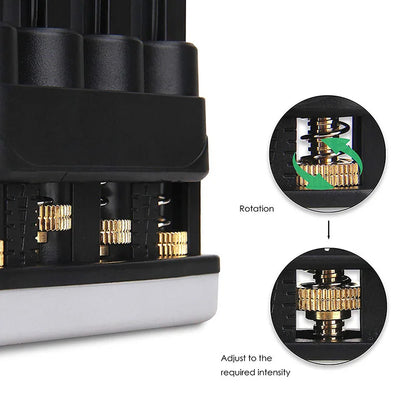 Fitness Finger Exerciser Hand Grip Finger Power Strengthener Trainer Adjustable 4Lb-7Lb For Musicians Guitar Beginner Workout