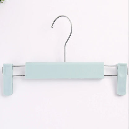 1000pcs Colorful black transparent pink green blue Clothes Hanger anti slip baby hangers for Clothes Pant rack underwear Hangers