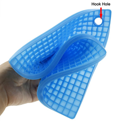 1Pc 17.5CM Silicone Placemat Non Slip Pot Holder Pad High Temperature Resisance Easy To Clean Table Bowl Coaster Wear Resistant