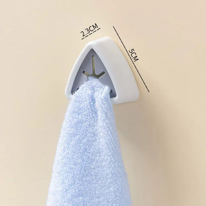 Towel Holder Sucker Wall Rack Washing Cloth Rag Hook Free Punch Storage Hanger Dish Towel Hand Towel Rack Bathroom Kitchen Tools